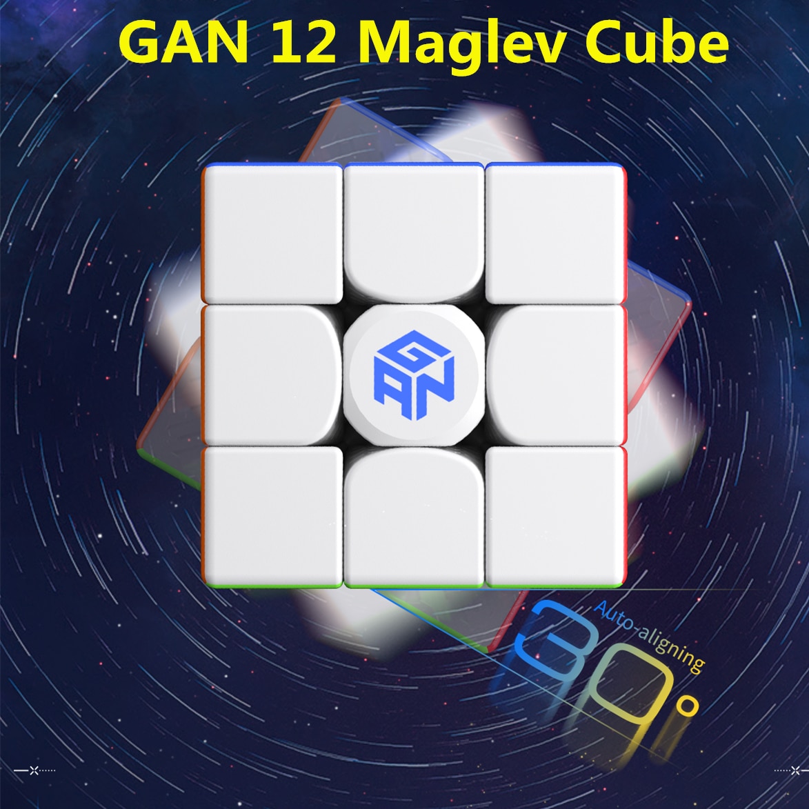 GAN 12 Maglev UV 3x3x3 Magnetic Magic Cube , GAN12 ..